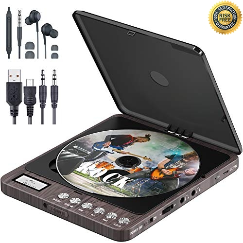 Tragbarer CD Player, Persönlicher Wiederaufladbar MP3 CD Player mit